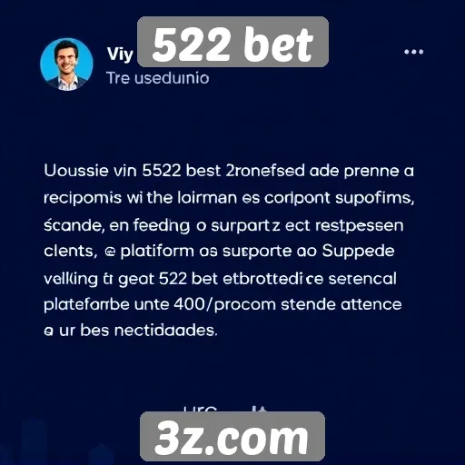 522 bet - Feedback dos usuários sobre o suporte ao cliente do 522 bet