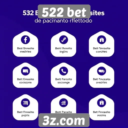 522 bet - Métodos de pagamento aceitos no 522 bet