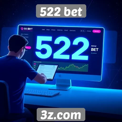 522 bet - Interface do usuário do 522 bet em foco